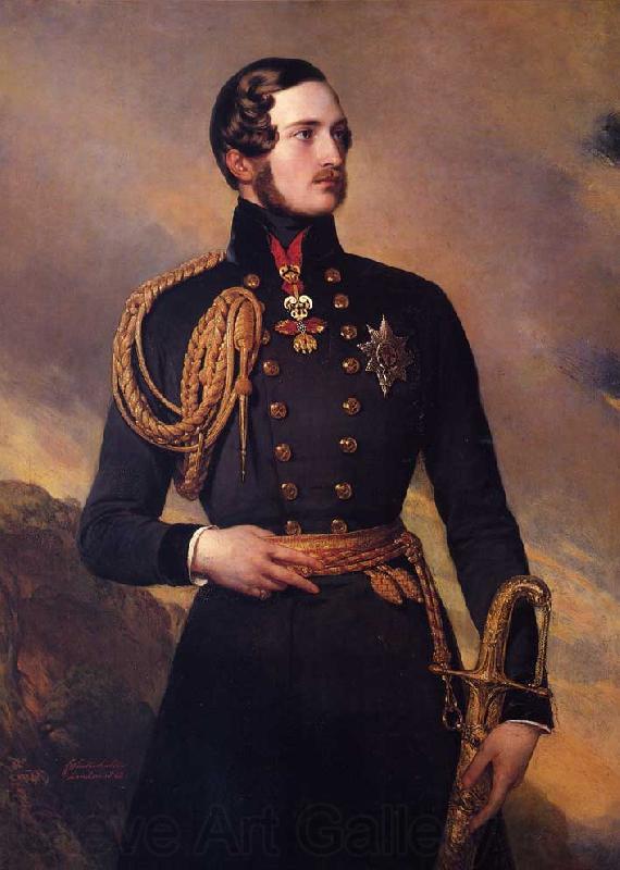 Franz Xaver Winterhalter Prince Albert Norge oil painting art